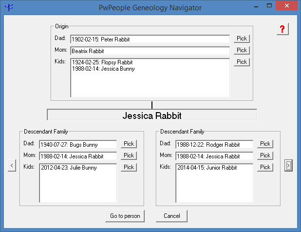 Genealogy Navigator
